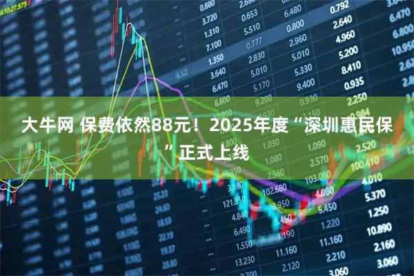 大牛网 保费依然88元！2025年度“深圳惠民保”正式上线